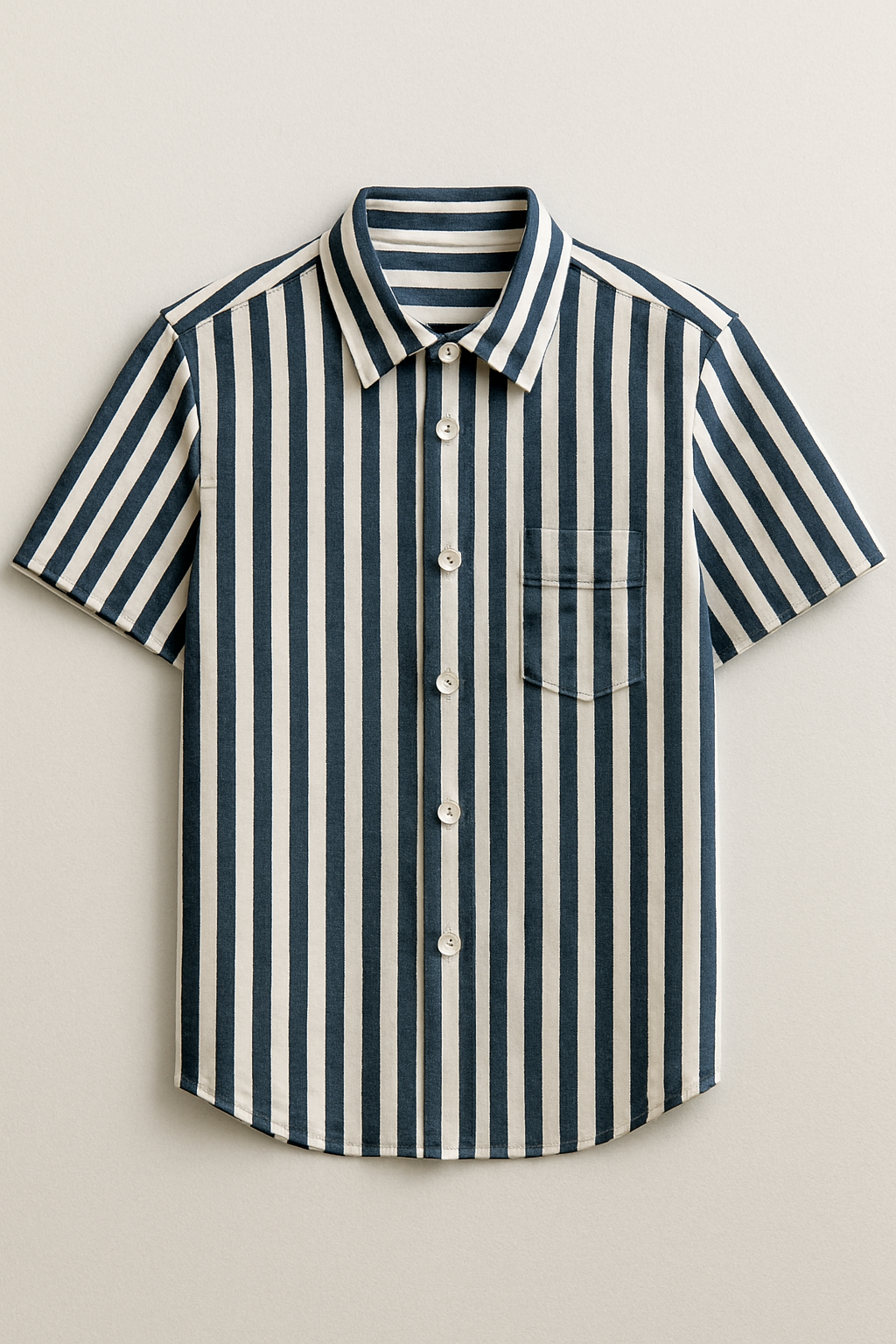 Striped Short-Sleeve Shirt