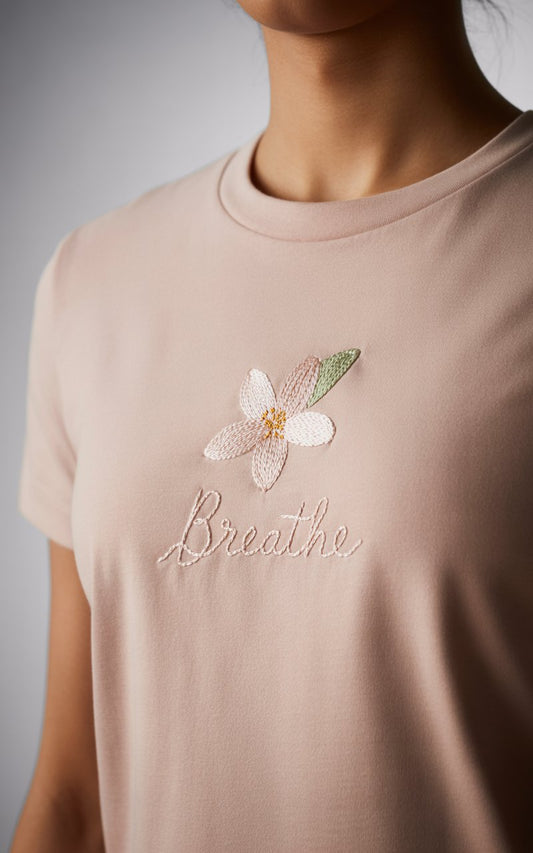Embroidered Tee